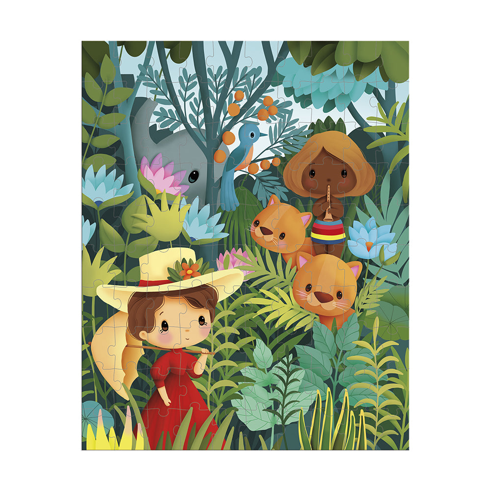 Buy JANOD puzzel Geïnspireerd door Rousseau 6jr+ / 100 stks