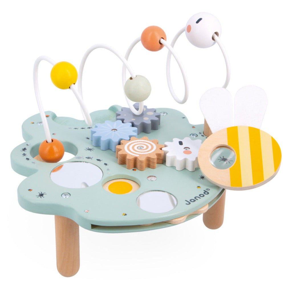 Buy JANOD acitiviteitenbord blad sweet cocoon 18 mnd+