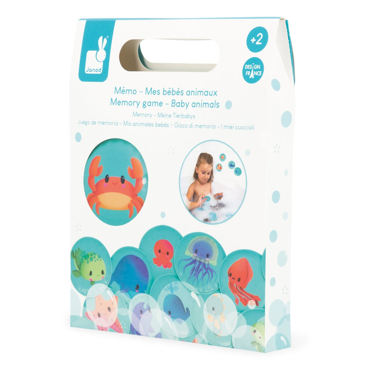 JANOD bath toys memory 2yrs+
