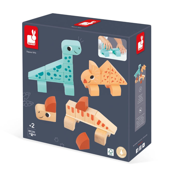 JANOD x WWF stacking game animals 2 yrs+