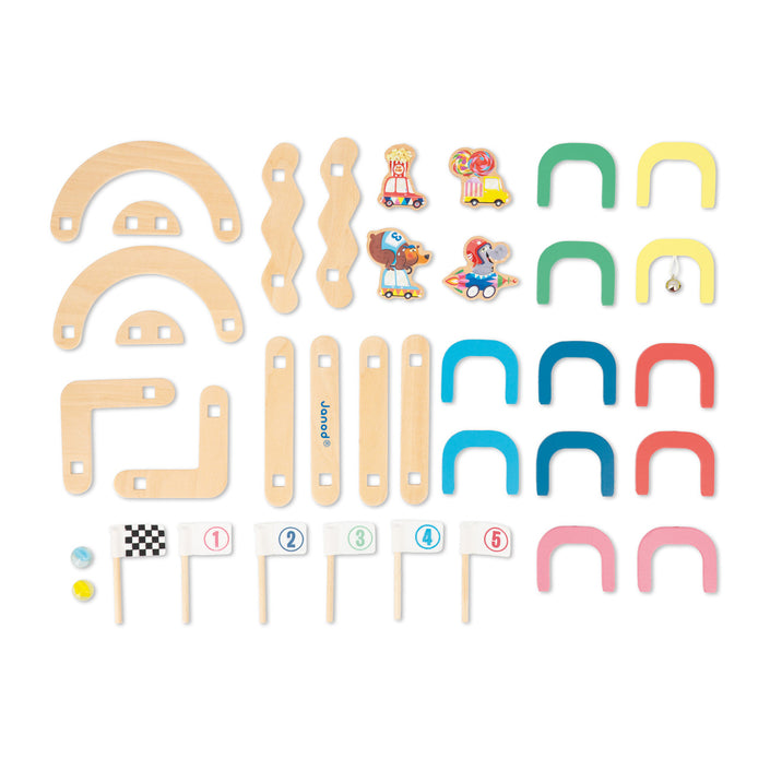 JANOD knikkerbaan applepop 3 jr+