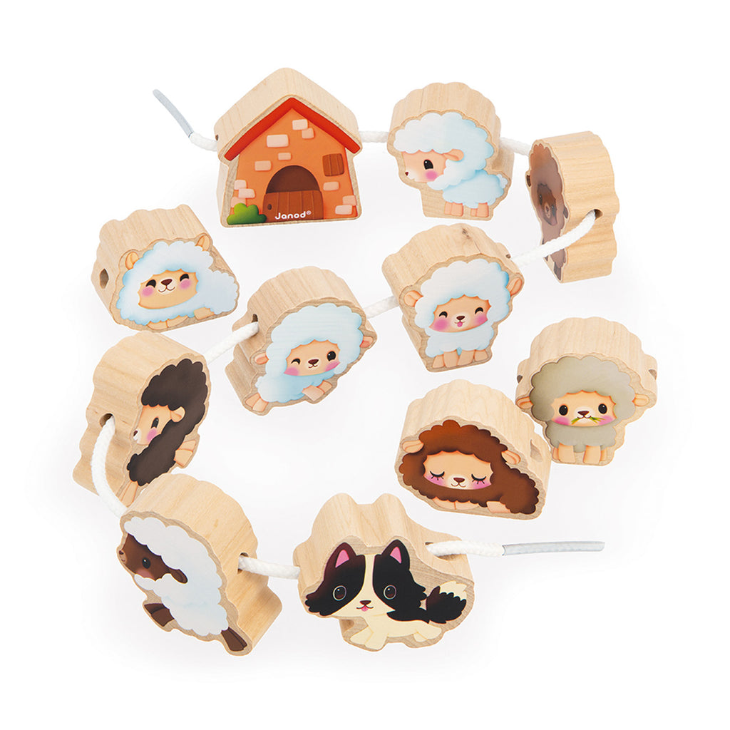 JANOD bead set farm 2-4 yrs