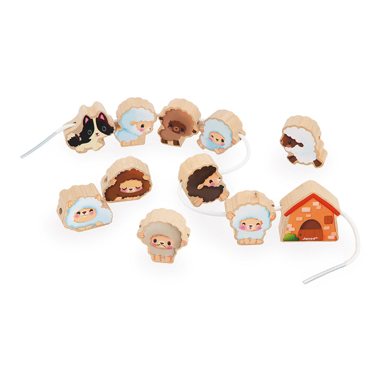 JANOD bead set farm 2-4 yrs