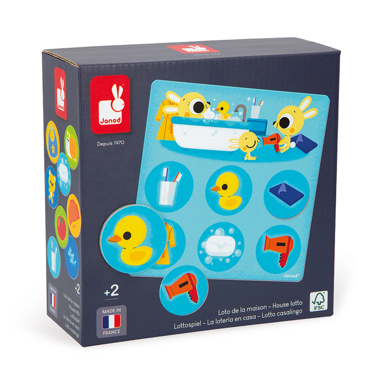 JANOD lotto het huis emoties 2 jr+