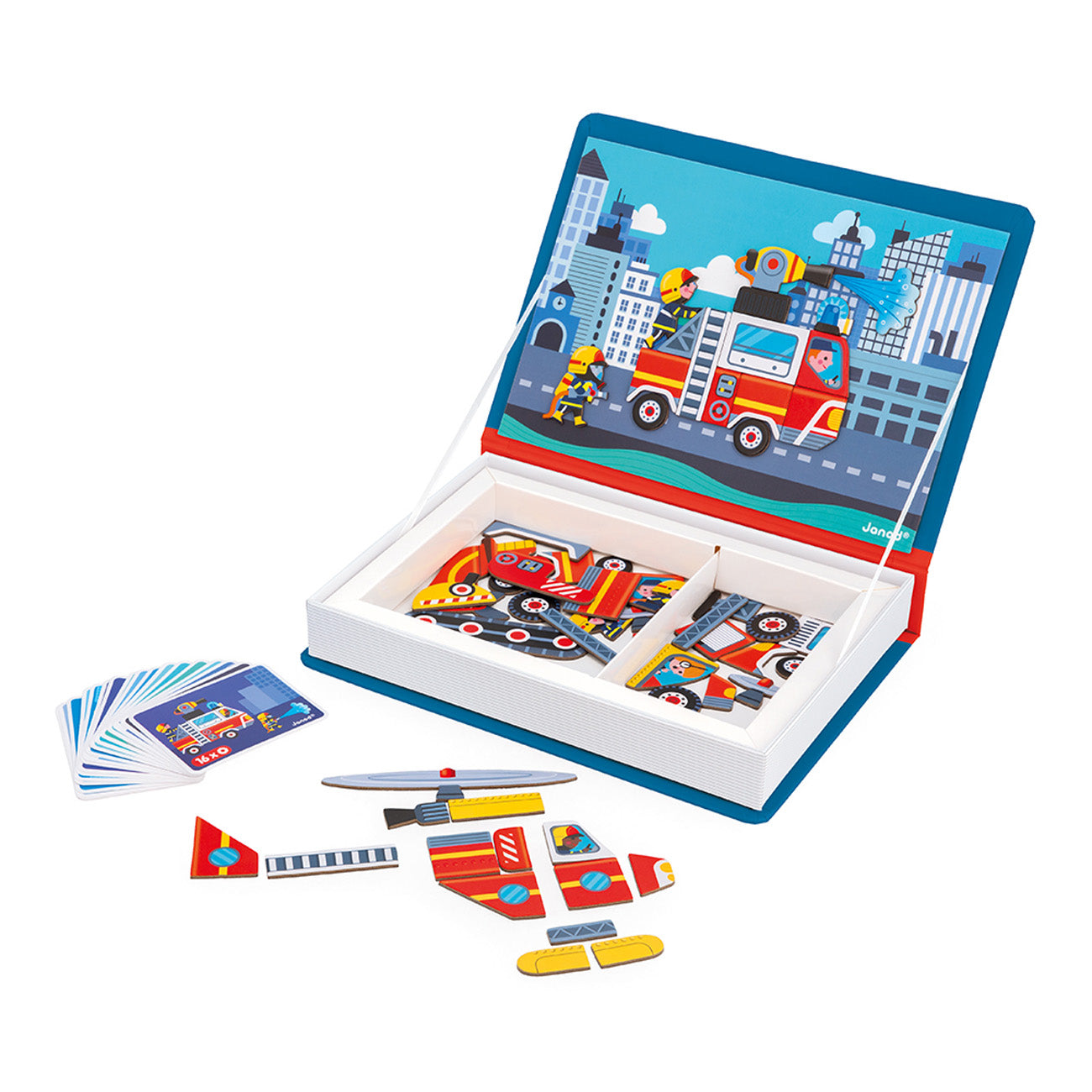 JANOD magneetboek brandweer 3jr+