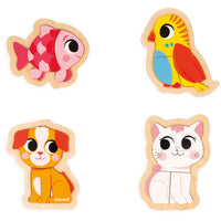 JANOD button puzzle aquarium 18 months +