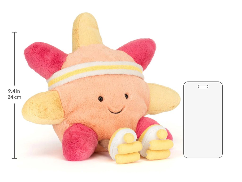 Jellycat knuffel Amuseable Sun Roller Skates