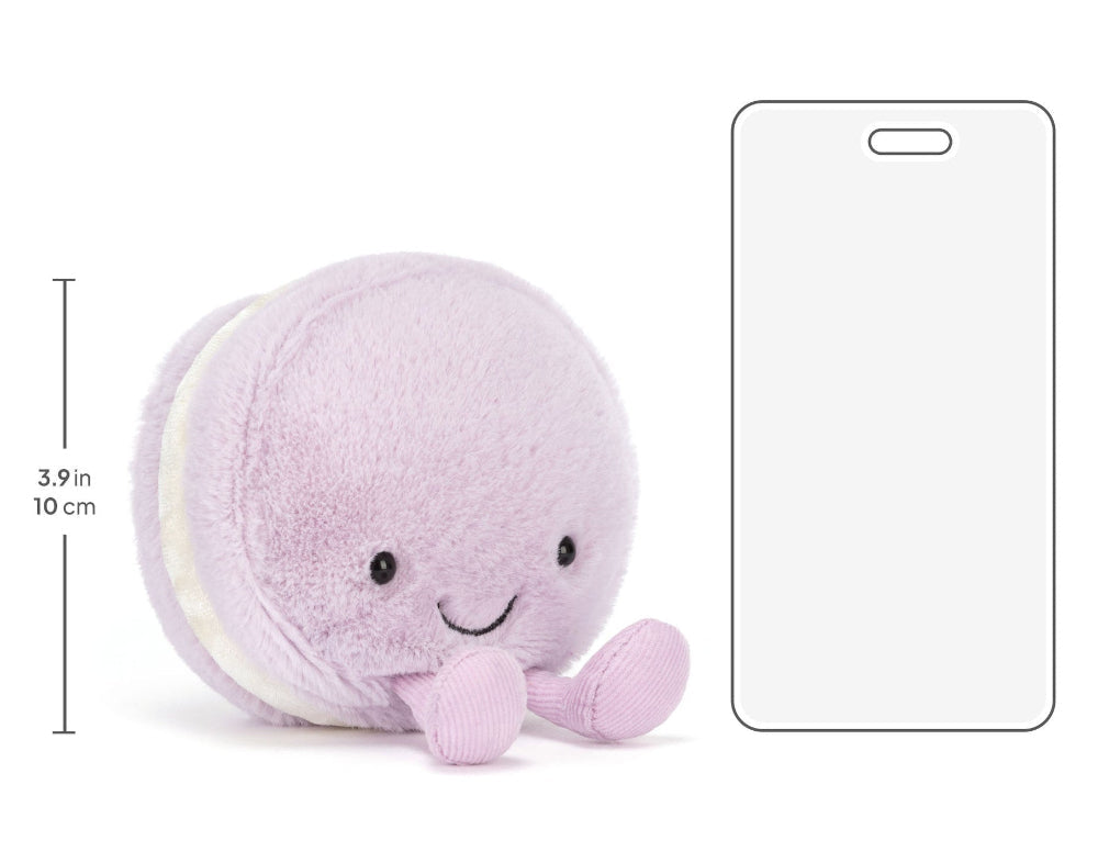 Jellycat knuffel Amuseables May Macaron lavender