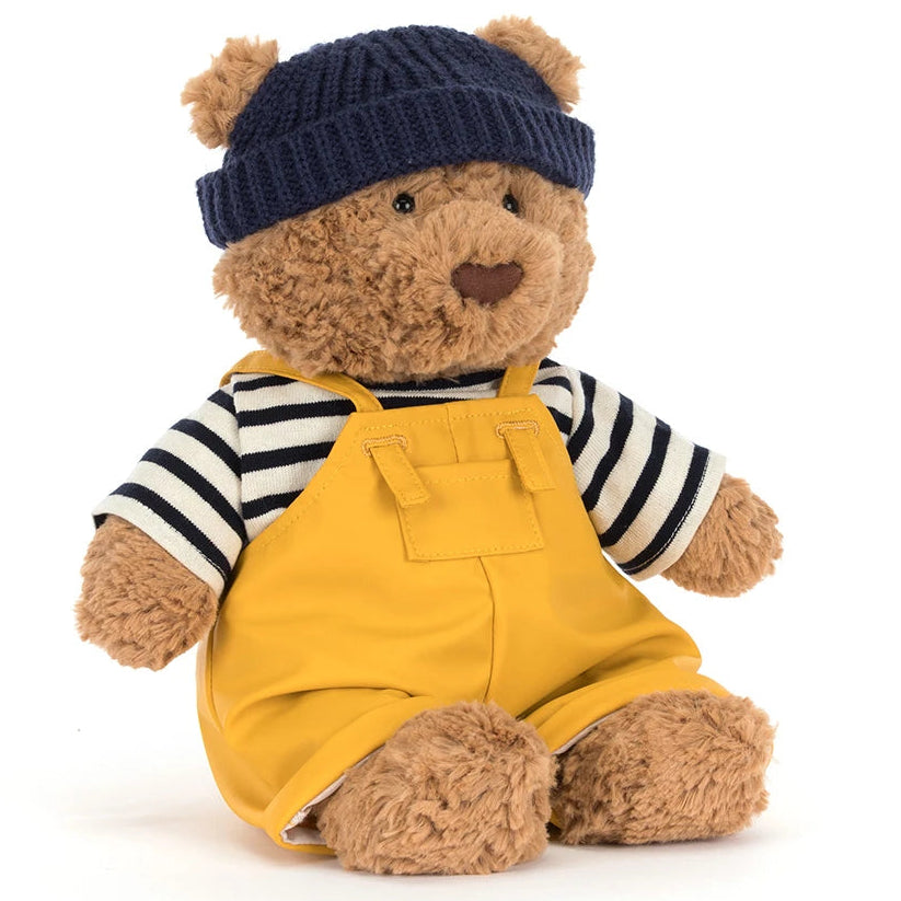 Jellycat knuffel Bartholomew Bear seafarer outfit