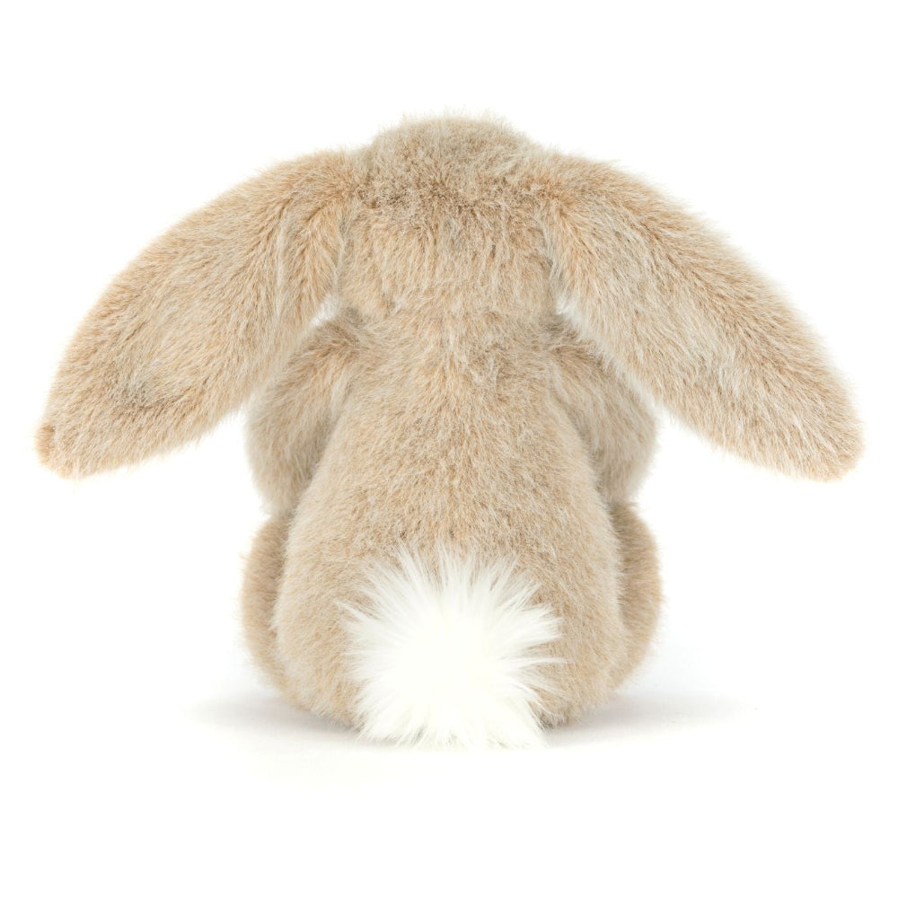 Jellycat knuffel Oat Flufflet Bunny small polyester + PE-korrels