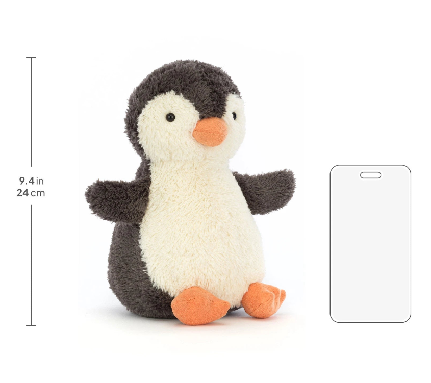 Jellycat knuffel Peanut Penguin Medium Polyester