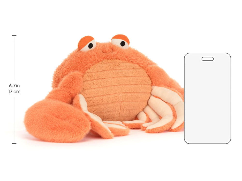 Jellycat knuffel Pinchsnap Crab