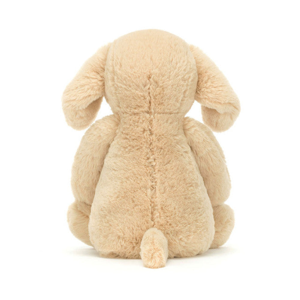 Jellycat knuffel bashful luxe puppy orlando 100% polyester + PE beans