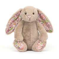 Jellycat knuffel blossom bunny beige petal small