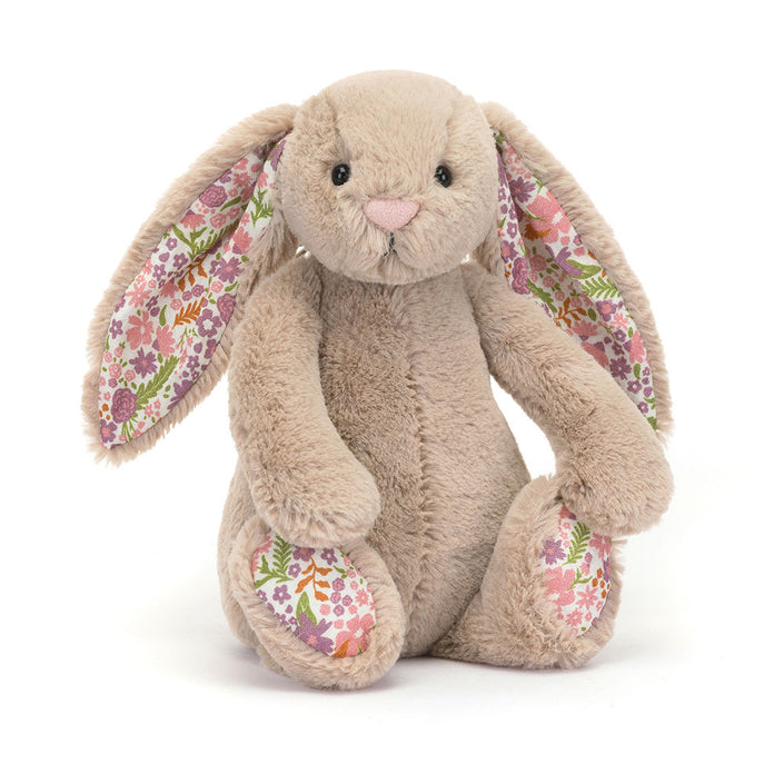 Jellycat knuffel blossom bunny beige petal small