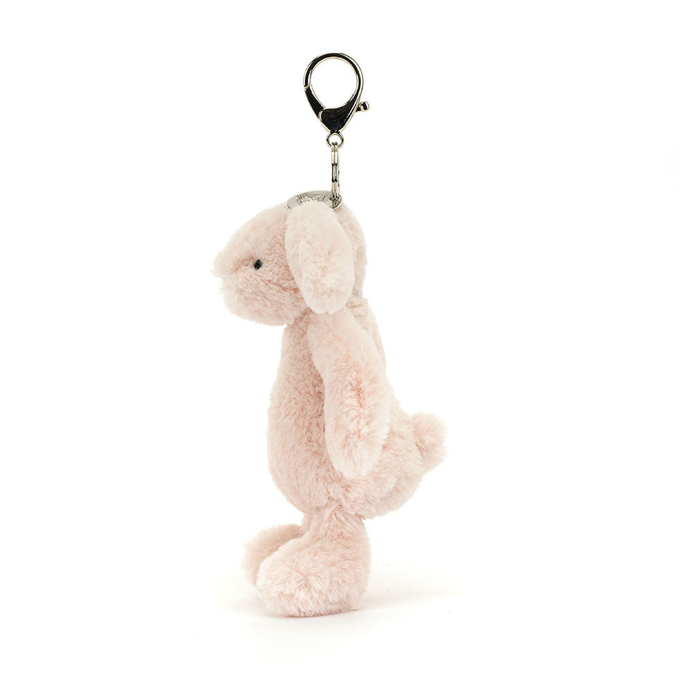 Jellycat bag charm bunny bashful blush BAS4ELBC