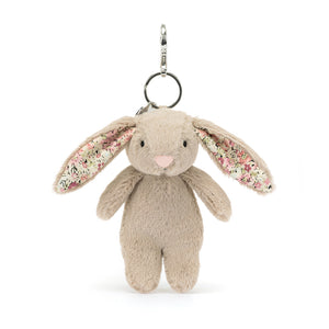 Jellycat bag charm bunny blossom beige