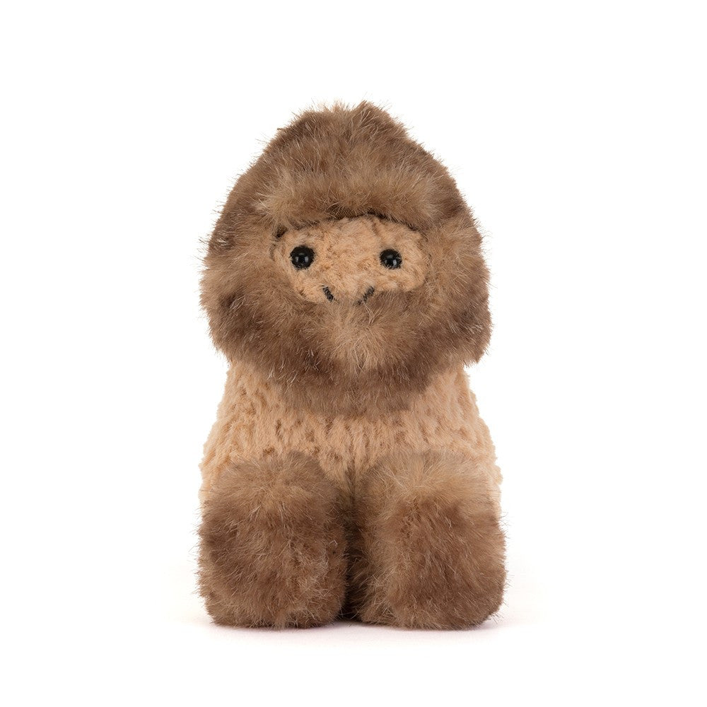 Jellycat knuffel Amuseables Peanut Yeti outfit