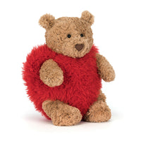 Jellycat knuffel Bartholomew Bear Heartthrob Medium