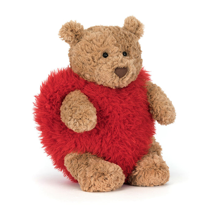 Jellycat knuffel Bartholomew Bear Heartthrob Medium