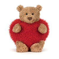 Jellycat knuffel Bartholomew Bear Heartthrob Medium