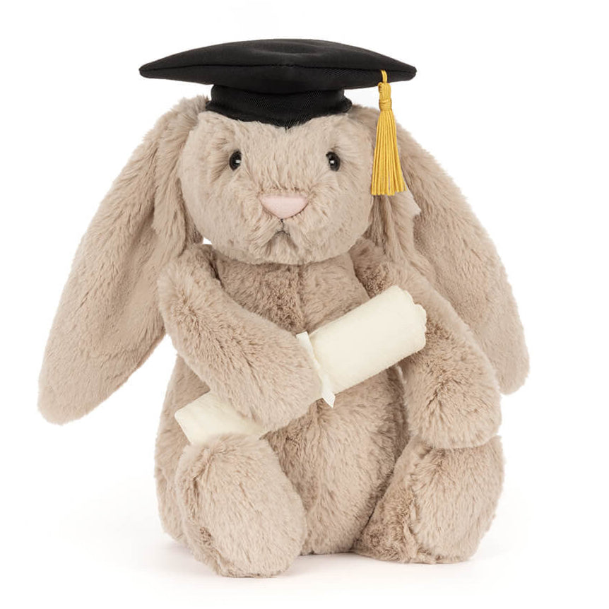 Jellycat knuffel Bashful Bunny Graduation Outfit