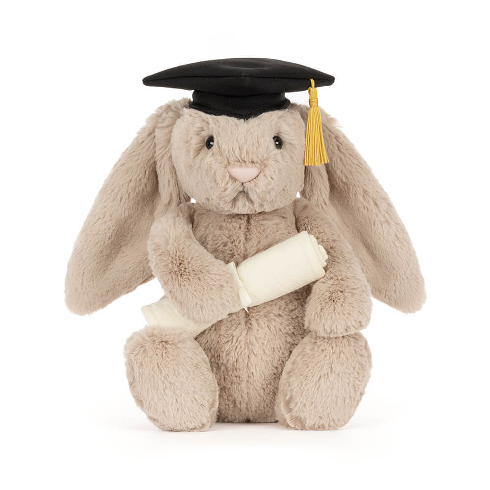 Jellycat knuffel Bashful Bunny Graduation Outfit 100% polyester