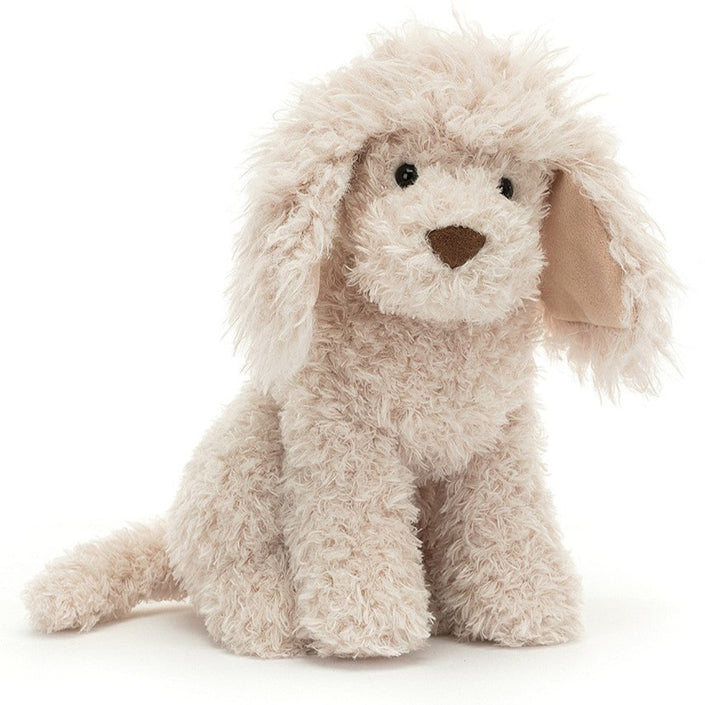Jellycat cuddly toy Cooper doodle dog
