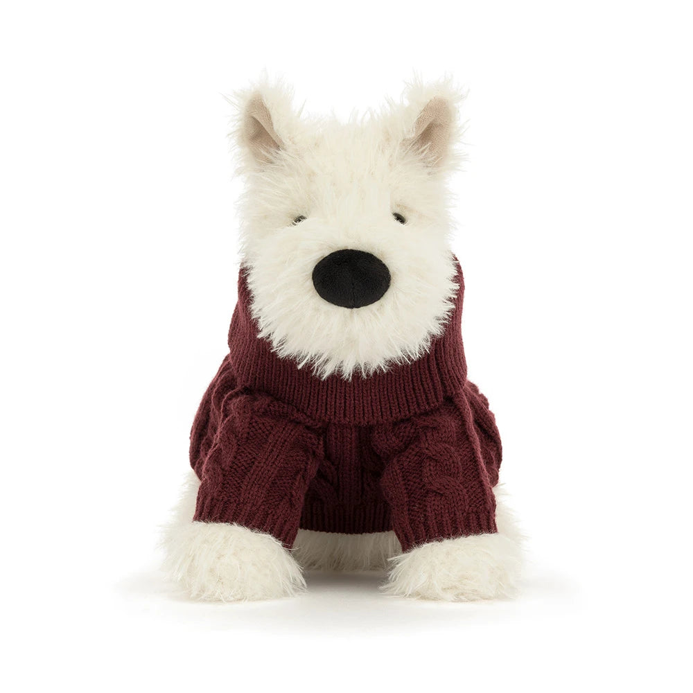 Buy Jellycat knuffel Munro Scottie Dog Winter Jumper