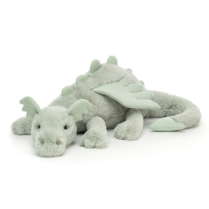 Jellycat knuffel Sage Dragon huge