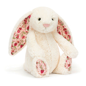 Jellycat knuffel blossom bunny cream berry medium