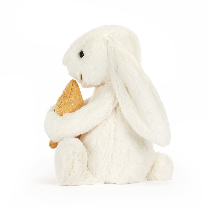 Jellycat knuffel bunny cream with Star