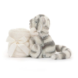 Jellycat knuffeldoekje en knuffel Bashful Snow Tiger