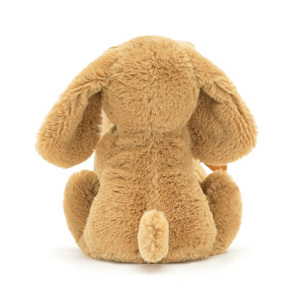 Jellycat knuffeldoekje en knuffel Bashful Toffee puppy 670983148886