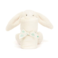Jellycat knuffeldoekje en knuffel bashful bunny cream