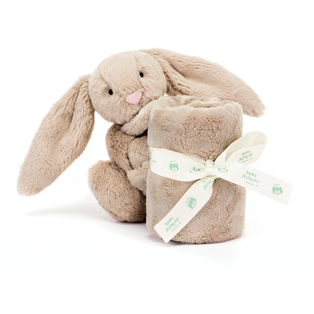 Jellycat knuffeldoekje en knuffel bashful bunny beige 100% polyester