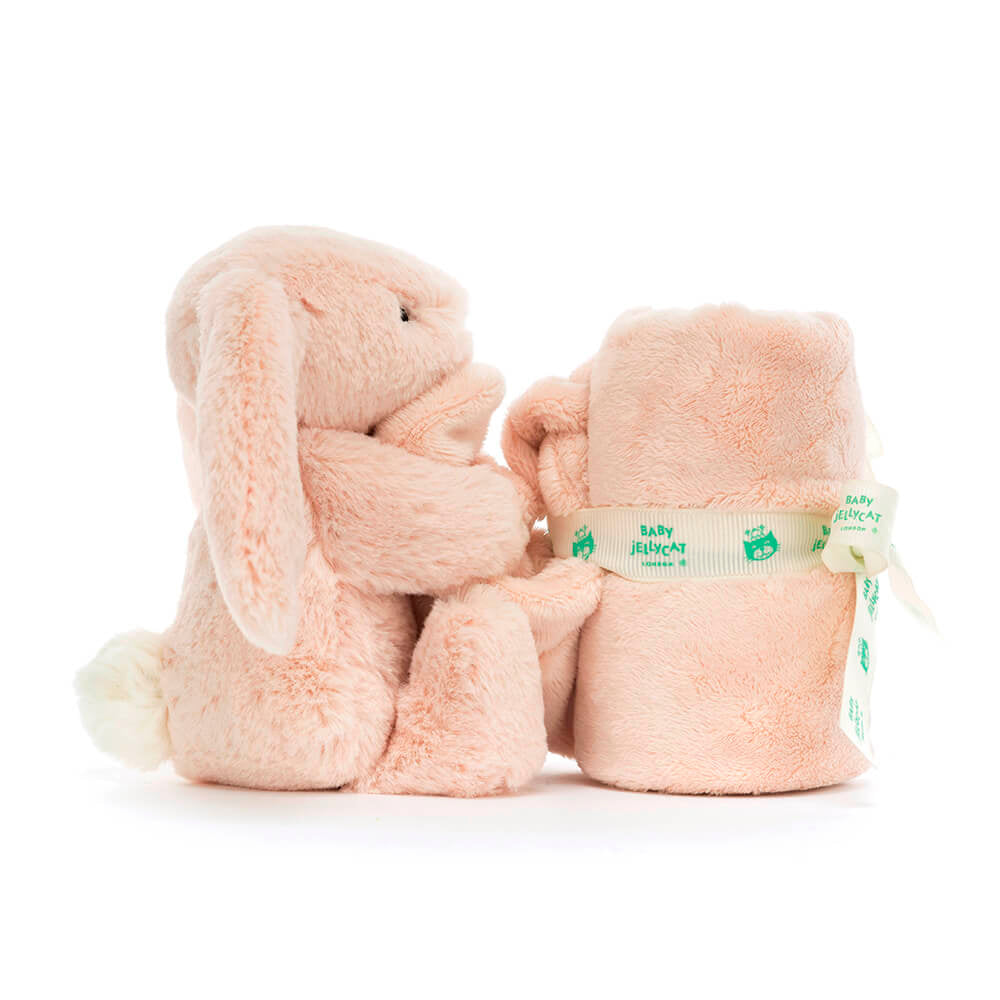 Jellycat knuffeldoekje en knuffel bashful bunny blush 670983153255