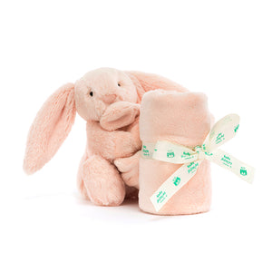 Jellycat knuffeldoekje en knuffel bashful bunny blush