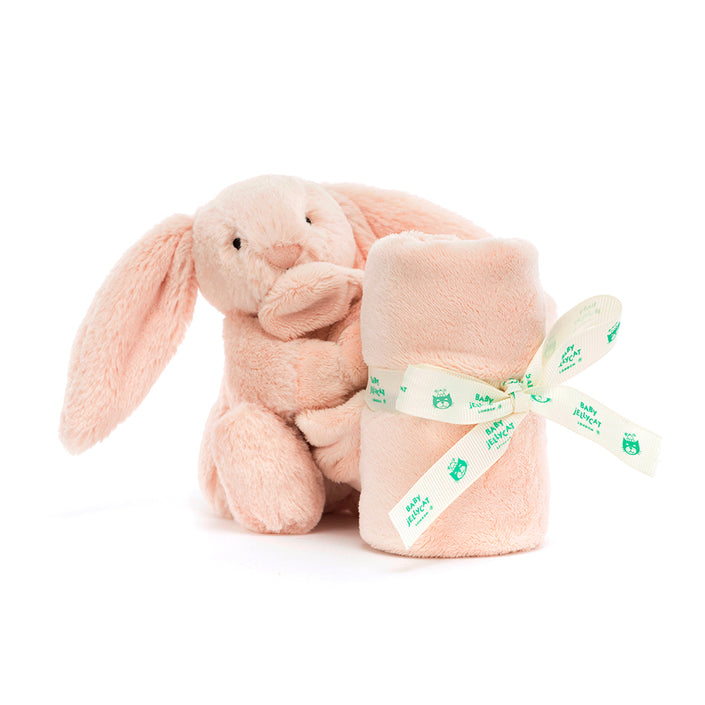 Jellycat knuffeldoekje en knuffel bashful bunny blush