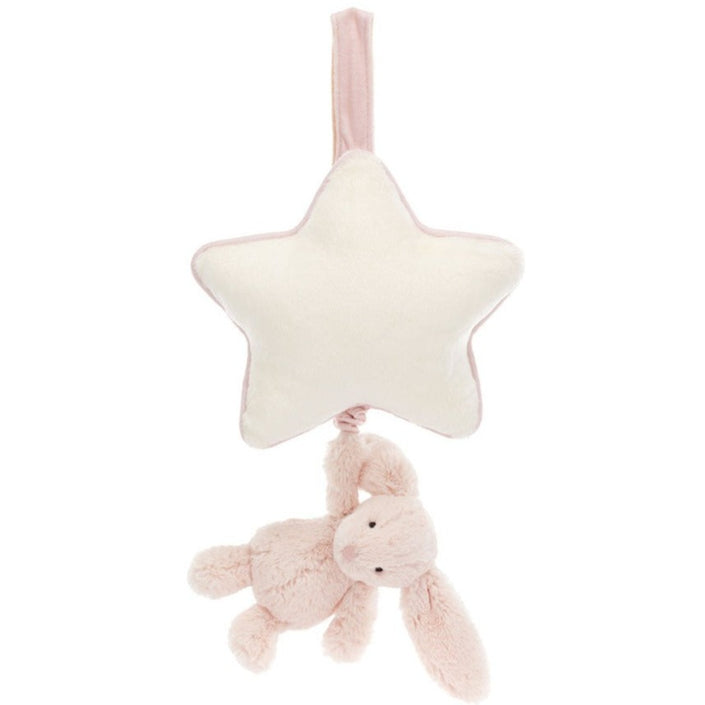 Jellycat muziekdoosje Bashful bunny blush