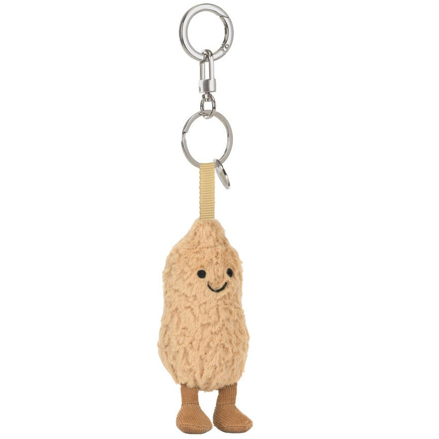 Jellycat Amuseables bag charm Peanut 670983155679