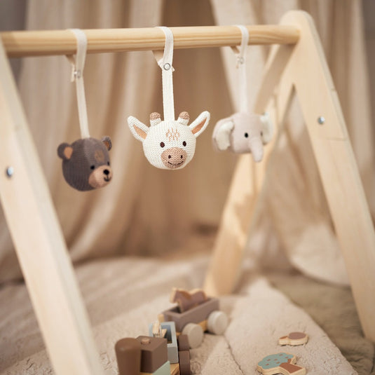Jollein babygym speeltjes animals