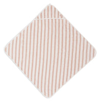 Jollein badcape terry stripe wild rose