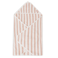 Jollein badcape terry stripe wild rose