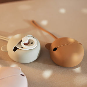 Jollein speenhouder caramel