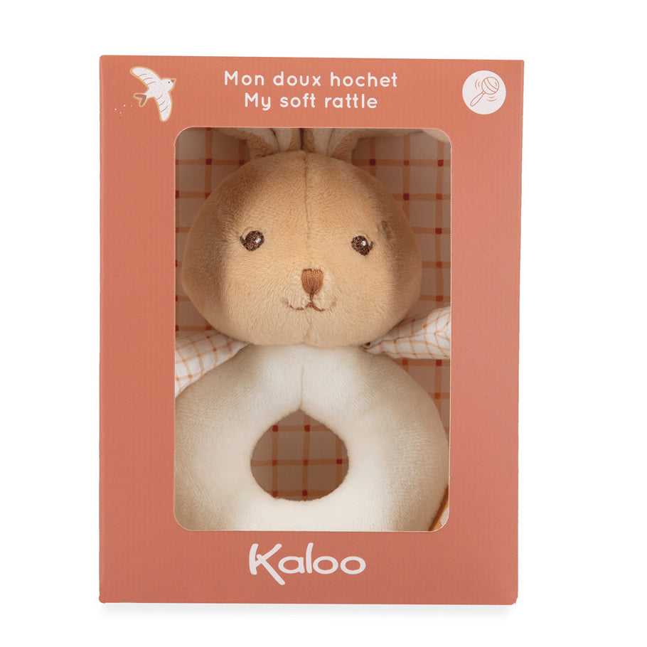 Kaloo zachte rammelaar Konijn Creme 0 jr+