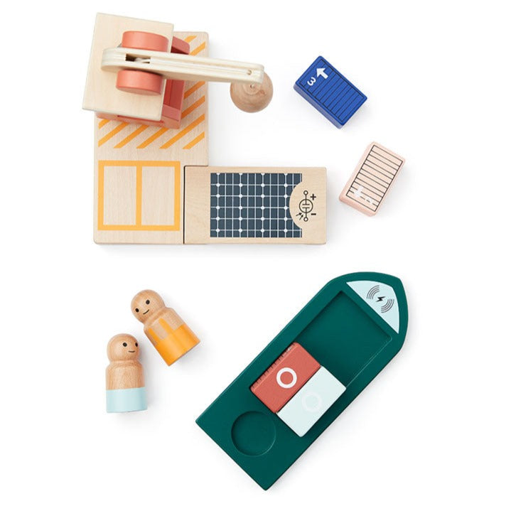 Buy Kids Concept containerschip + dok Aiden 2 jr+