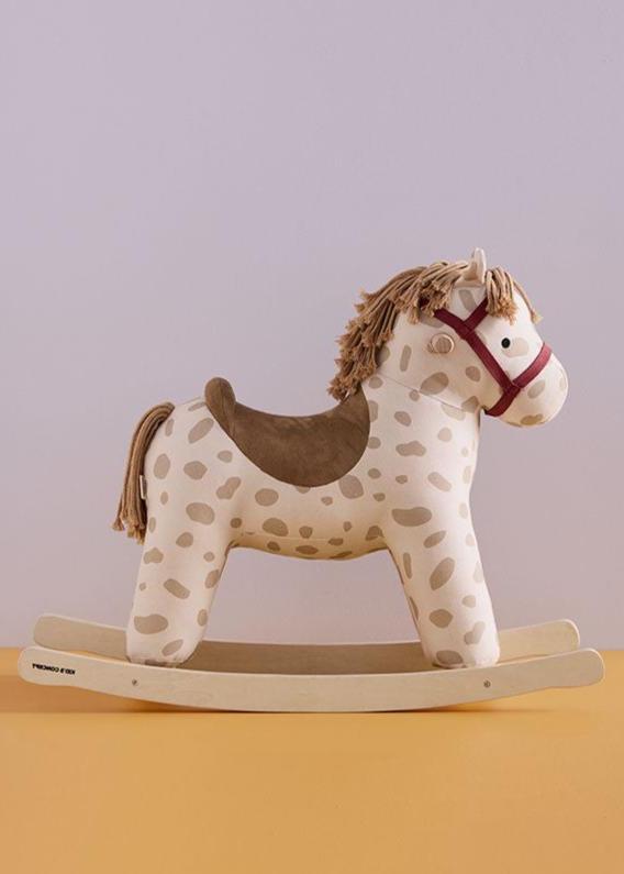 Buy Kids Concept hobbelpaard Dotty sand 18 mnd+