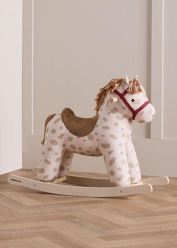 Kids Concept hobbelpaard Dotty sand 18 mnd+ 1000910