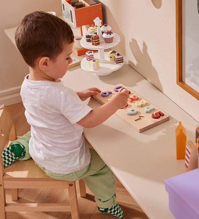 Kids Concept puzzel cijfers 1-10 3 jr+